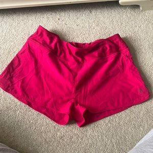 Hot pink shorts